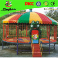Colorful Large Gymnastics Trampoline with Tent